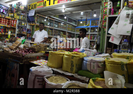 Central Market Nuwara Eliya Hill Country zentrale Provinz Sri Lanka Shop Stockfoto