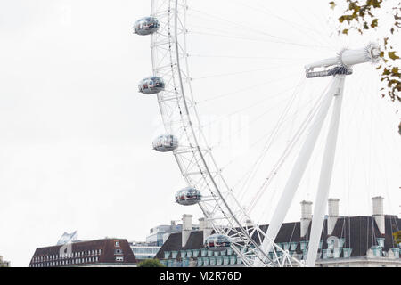 London Auge - Detail, Nahaufnahme, Hintergrund, Großbritannien, England, London, Stockfoto