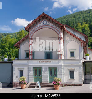 Kurtheater im Kurpark von Bad Wildbad, Schwarzwald, Baden-Württemberg, Deutschland Stockfoto