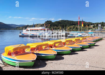 Titisee, Hinterzarten, Schwarzwald, Baden-Württemberg, Deutschland Stockfoto