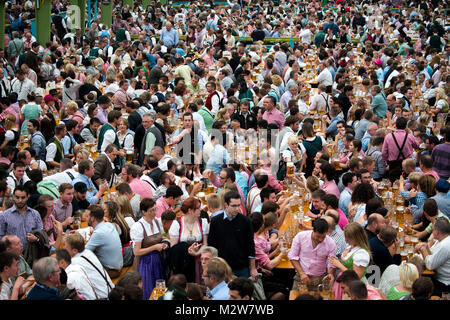 Ochsenbraterei" Festzelt, Oktoberfest München Stockfoto