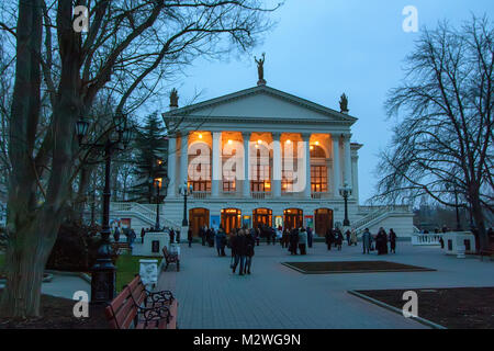 Sewastopol, Russland - 19. MÄRZ 2011: Russische Drama Theater von lunatscharski Stockfoto