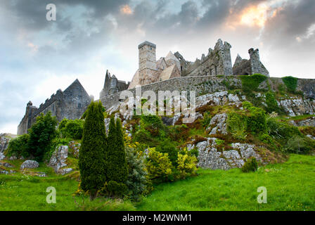 Der Rock Of Cashel in Irland Stockfoto