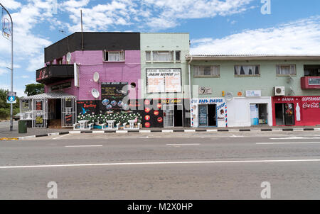 Die Nemesa Hotels und Geschäfte in der Innenstadt von Darling in der Western Cape Region Südafrikas Stockfoto