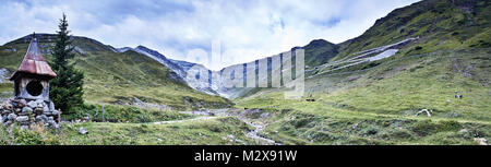 Passo dello Stelvio, Panorama Stockfoto