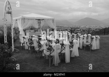 Eine Hochzeit in Fethiye, Türkei Stockfoto