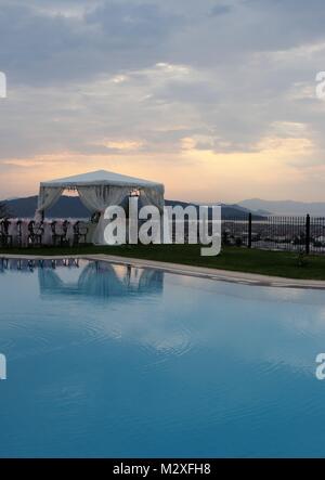 Eine Hochzeit in Fethiye, Türkei Stockfoto