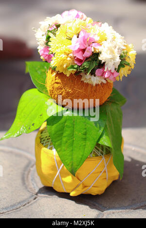 Hindu Tamil traditionelle Hochzeit Rituale Stockfoto