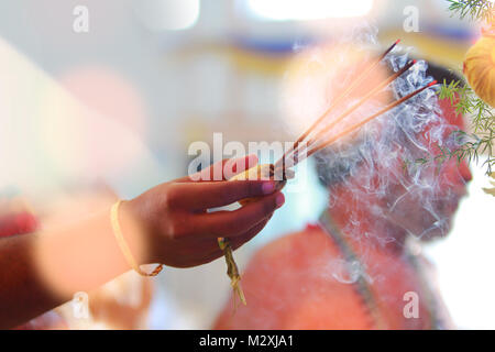 Hindu Indische Hochzeit Stockfoto