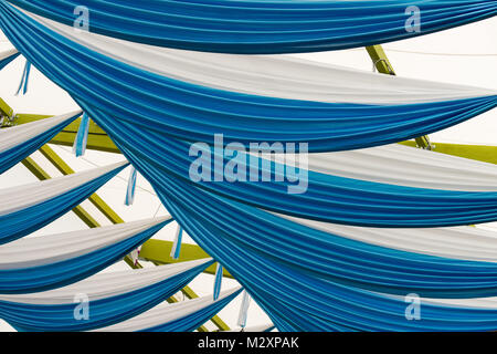 Oktoberfest, 'Wiesn' in München, "ochsenbraterei" Festival Zelt Stockfoto