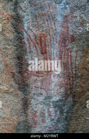 Unesco-Welterbe Blick Chongoni Rock-Art, Malawi, Afrika Stockfoto