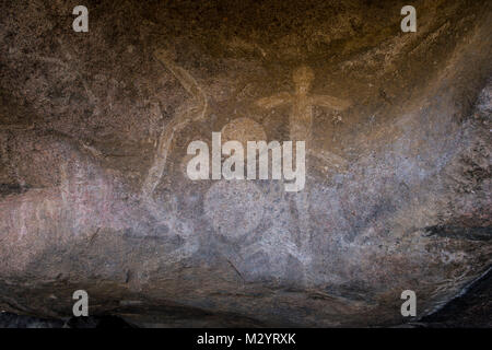 Unesco-Welterbe Blick Chongoni Rock-Art, Malawi, Afrika Stockfoto