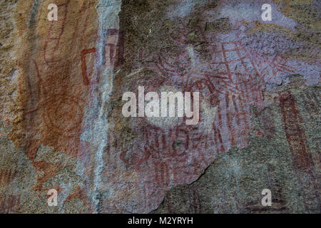 Unesco-Welterbe Blick Chongoni Rock-Art, Malawi, Afrika Stockfoto