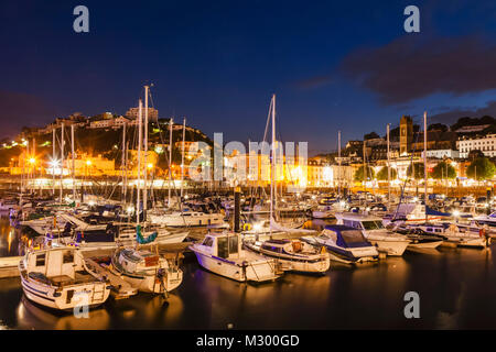 England, Torquay, Devon, der Hafen von Torquay Stockfoto