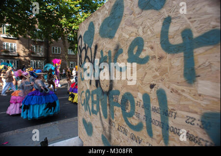 London, Vereinigtes Königreich. Notting Hill Carnival. Stockfoto