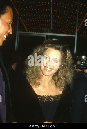 LOS ANGELES, Ca - 12. Mai: Schauspielerin Lindsay Wagner (R) und Ehemann Henry Kingi (L) Teilnahme an ABC-Party im Century Plaza Hotel am 12. Mai in Los Angeles, Kalifornien 1982. Foto von Barry King/Alamy Stock Foto Stockfoto