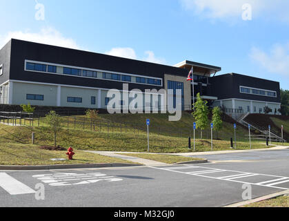 Des Ga-Guard neuestes Werk durch Georgien National Guard Stockfoto