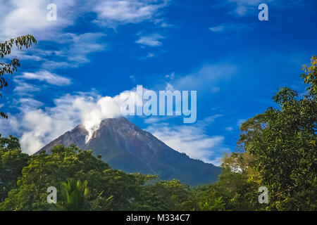 Tropische Landschaft auf der indonesischen Insel Flores Stockfoto