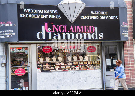 Philadelphia Pennsylvania, Diamond District, Jewelers Row, Shopping Shopper Shopper Shop Shops Markt Märkte Marktplatz Kauf Verkauf, Retail Store st Stockfoto