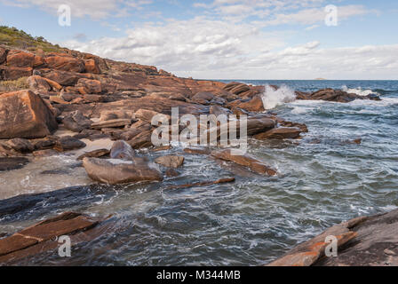 Cape Leeuwin Seascape, Augusta, Western Australia, Australien Stockfoto