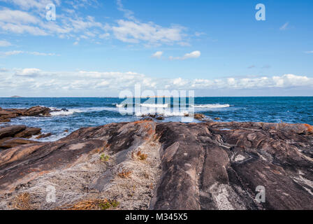 Ländliche Strand Landschaft, Dunsborough, Western Australia, Australien Stockfoto