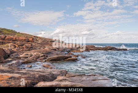 Ländliche Strand Landschaft, Dunsborough, Western Australia, Australien Stockfoto