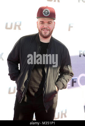 West Hollywood, Kalifornien, USA. 8 Feb, 2018. 08. Februar 2018 - West Hollywood, Kalifornien - Nick Harrison. FOX'S die Vier: Kampf für Stardom Jahreszeit finale Betrachtung Partei an Delila statt. Photo Credit: F. Sadou/AdMedia Credit: F. Sadou/AdMedia/ZUMA Draht/Alamy leben Nachrichten Stockfoto