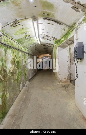 Bunker auf Helgoland Stockfoto