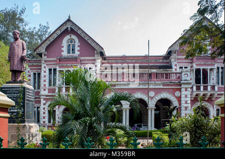 Victoria Diamond Jubilee Library, Palayam, Kerala, Indien, Asien Stockfoto