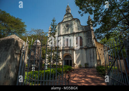 St. Franziskus Kirche, Kochi, Kerala, Indien, Asien Stockfoto