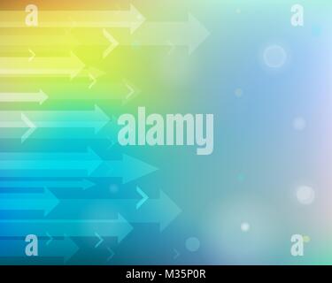 Bunte abstrakt Hintergrund mit Pfeilen. Stock Vektor