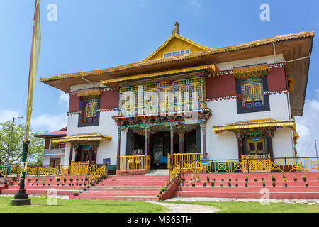 Die Pemayangtsi Kloster in der Nähe von pelling im Bundesstaat Sikkim, Indien. Stockfoto