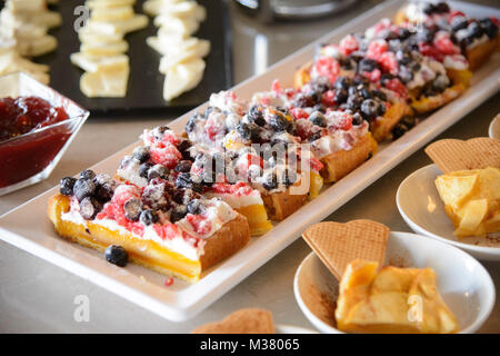 Dessert-buffet Stockfoto