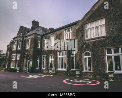 Februar 9th, 2018, Blarney, Irland - Blarney Woollen Mills, 1823 erbaut, ist ein Irisches Erbe Shop, in dem Dorf Blarney, County Cork Stockfoto