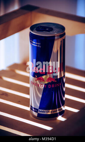 Red Bull kann Stockfoto