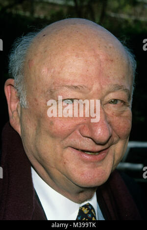 Edward Koch fotografierte am 25. Januar 1999. Quelle: Walter McBride/MediaPunch Stockfoto