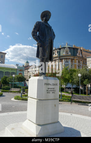 Kroatisches Nationaltheater Ivan pl. Zajc in Rijeka Stockfoto