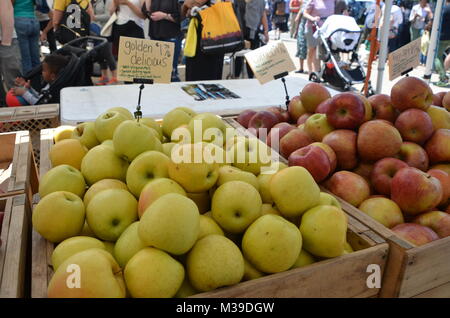 Grand Army Plaza Farmers Market Brooklyn Park Slope New York USA Stockfoto