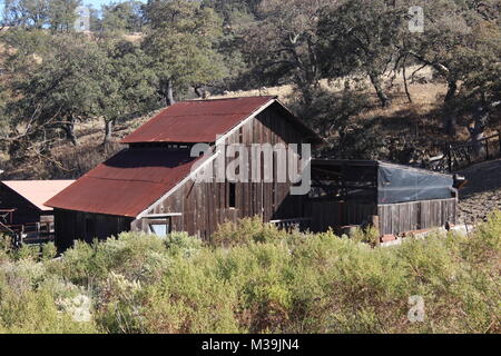 Pferd Scheune, Borges Ranch, Walnut Creek, Kalifornien Stockfoto