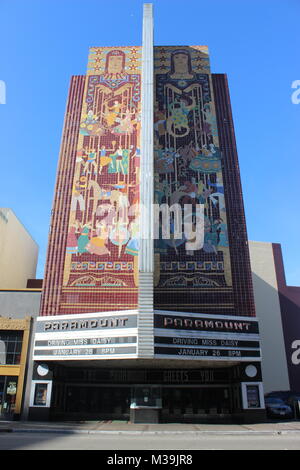 Paramount Theater erbaut 1930, Oakland, Kalifornien Stockfoto