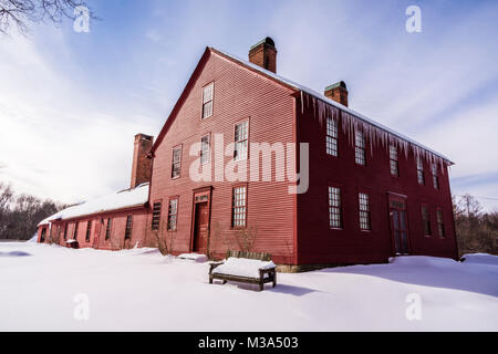 Nathan Hale Homestead Coventry, Connecticut, USA Stockfoto