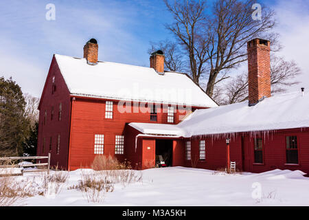 Nathan Hale Homestead Coventry, Connecticut, USA Stockfoto