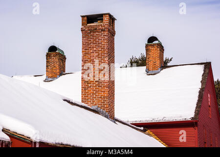 Nathan Hale Homestead Coventry, Connecticut, USA Stockfoto