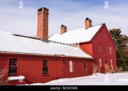 Nathan Hale Homestead Coventry, Connecticut, USA Stockfoto