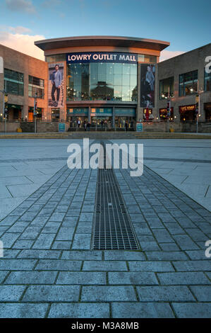 Das Lowry Outlet Mall, Salford, Greater Manchester, England, Großbritannien Stockfoto