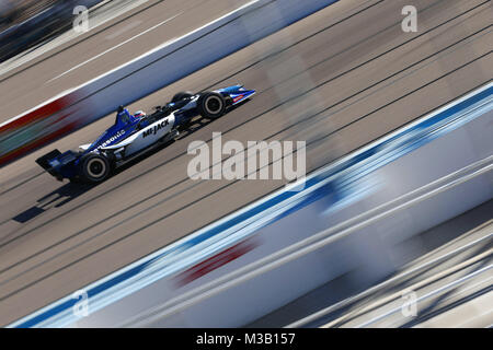 Avondale, Arizona, USA. 9 Feb, 2018. Februar 09, 2018 - Avondale, Arizona, USA: Takuma Sato (30) Geht in Runde 1 während des Prix Blick auf ISM-Kanal in Avondale, Arizona. Credit: Justin R. Noe Asp Inc/ASP/ZUMA Draht/Alamy leben Nachrichten Stockfoto
