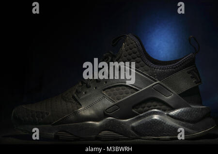 Nike Air leichter, Ultra SE Standard Schwarz Stockfoto