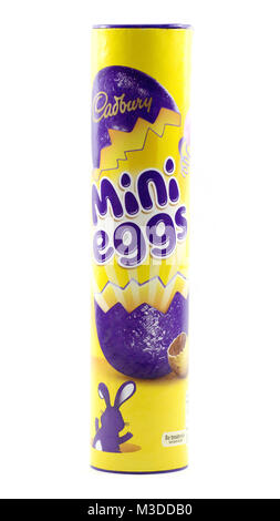 Cadbury Mini Eier, ein Ostern Schokolade behandeln Stockfoto