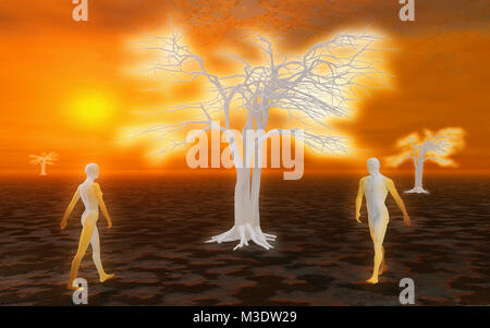 Adam&Eve oder Himmel Stockfoto