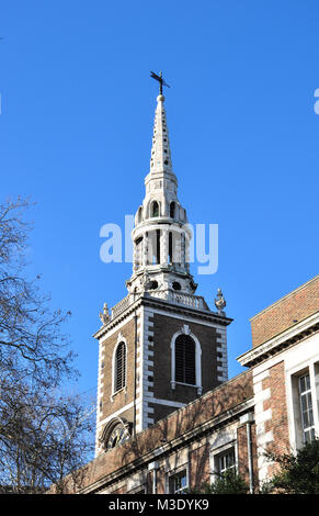 St. Marien Kirche, Upper Street, Islington, London, England, Vereinigtes Königreich Stockfoto